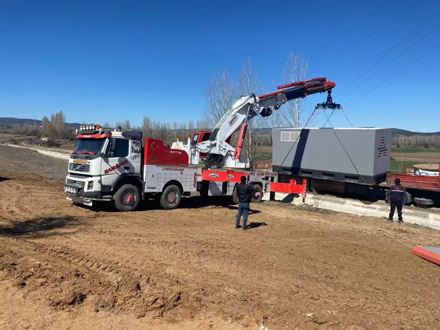 Jeneratör / trafo yükleme – Kütahya